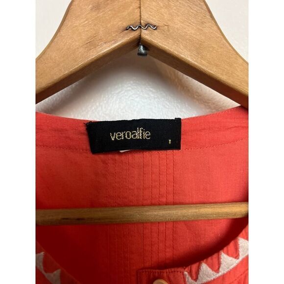 Vero Alfie Jupiter Mini Dress in Coral Sz. 1 (Small) - Picture 4 of 8